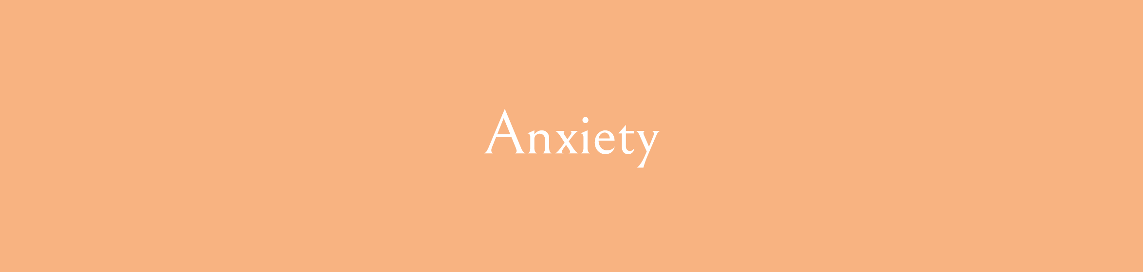 Anxiety banner